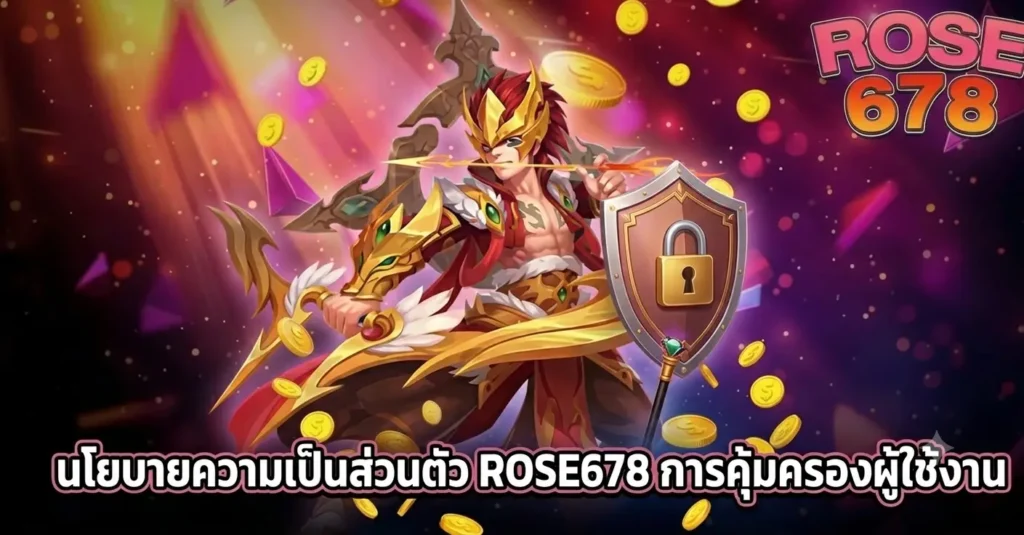 นโยบายความเป็นส่วนตัว ROSE678 การคุ้มครองผู้ใช้งาน